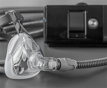 CPAP machine and mask