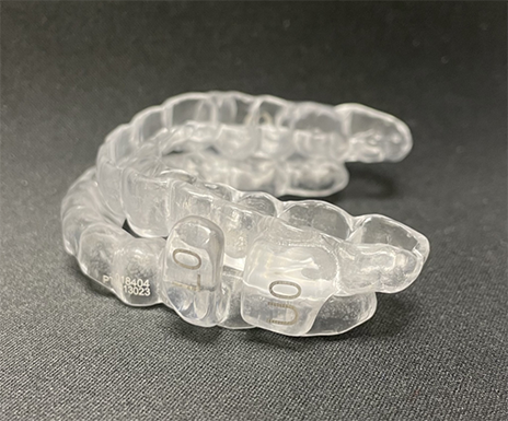 Clear oral appliance trays